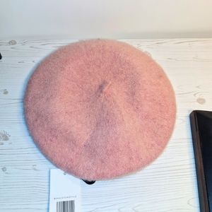 HALSTON GERITAGE BEANIE , New pink